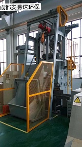 成都安易达—钢板抛丸机、钢材预处理线生产工艺流程