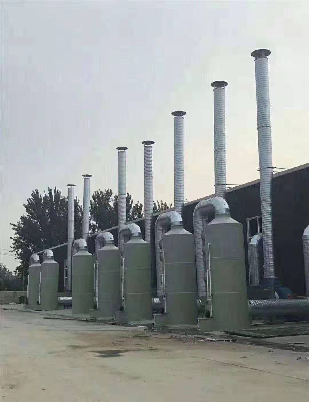 喷淋塔在橡胶厂废气中的应用